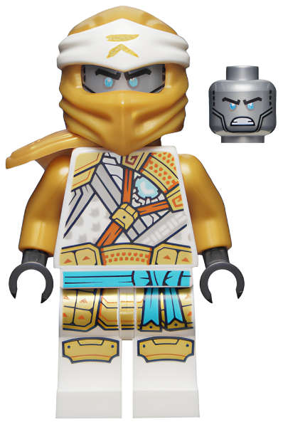 Минифигурка Lego Ninjago Zane (Golden Ninja) - Crystalized njo760